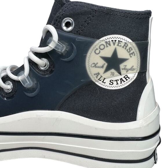 Converse 70 Utility Translucent Overlay High-Top Gray Sneakers Size 8.5 - Picture 5 of 7